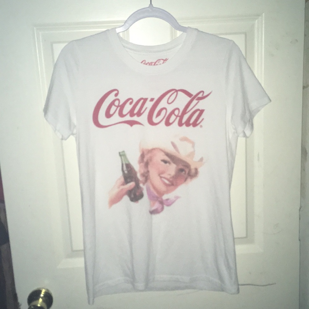 Lucky brand shirt  sz M Coca-Cola